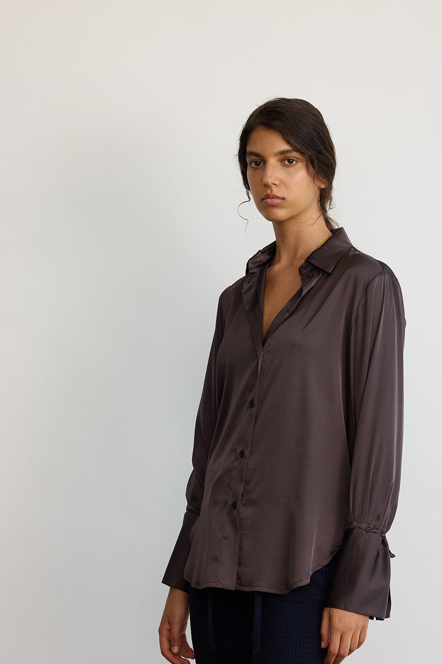 CAROL SHIRT CHARCOAL