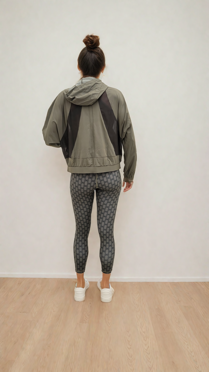 Shavasana Zipper Cardigan GREEN