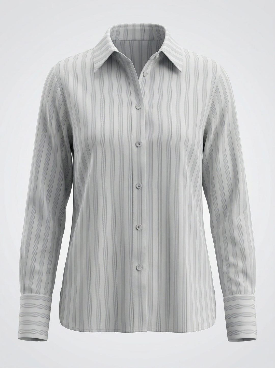 Nuni מכופתרת קלאסית תכלת מבד סאטן מייקרופייבר איכותי משכית