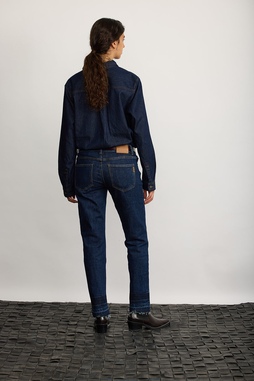 ISLA JEANS RAW BLUE