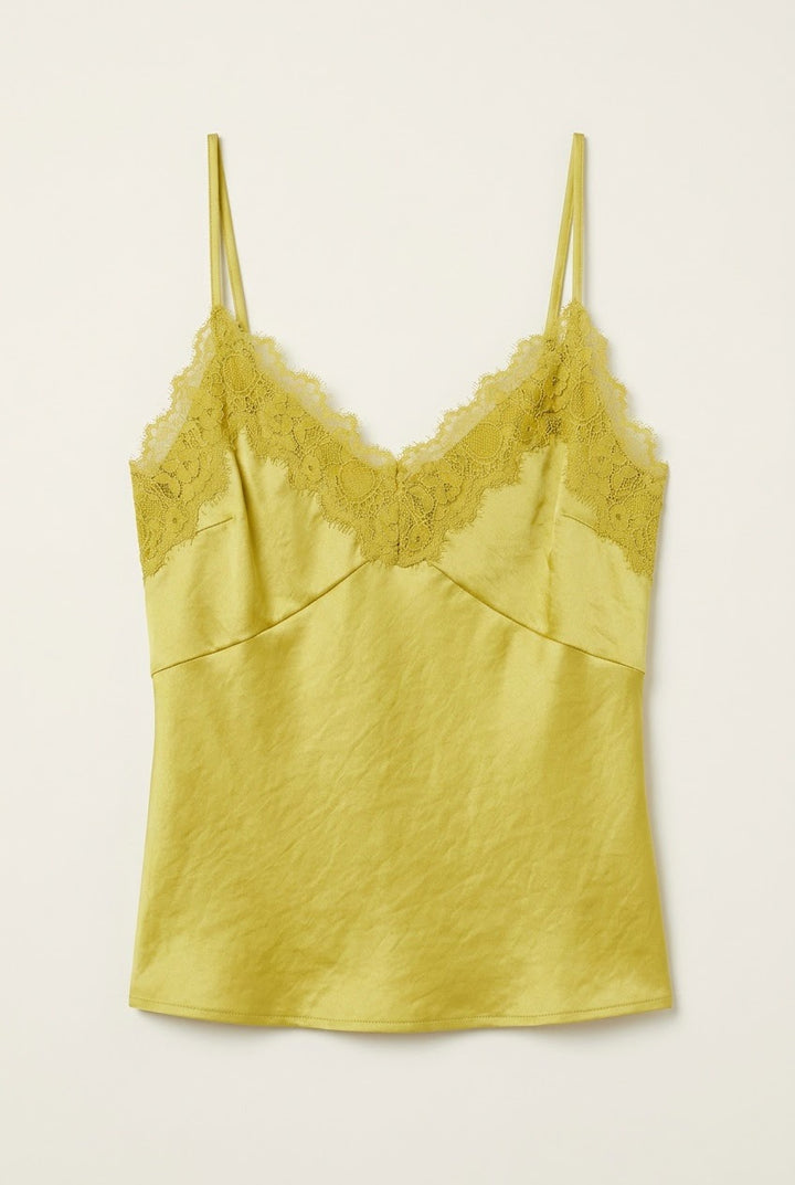Lacy Tank Lime