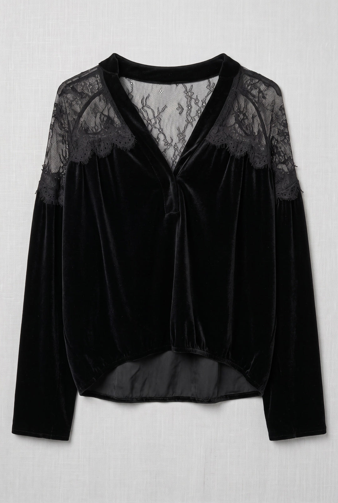 Velvet Top Black