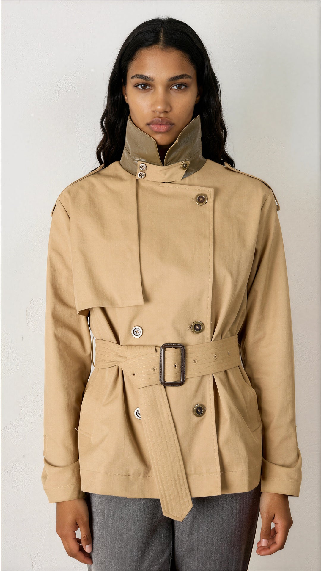 Trenchi Coat Camel