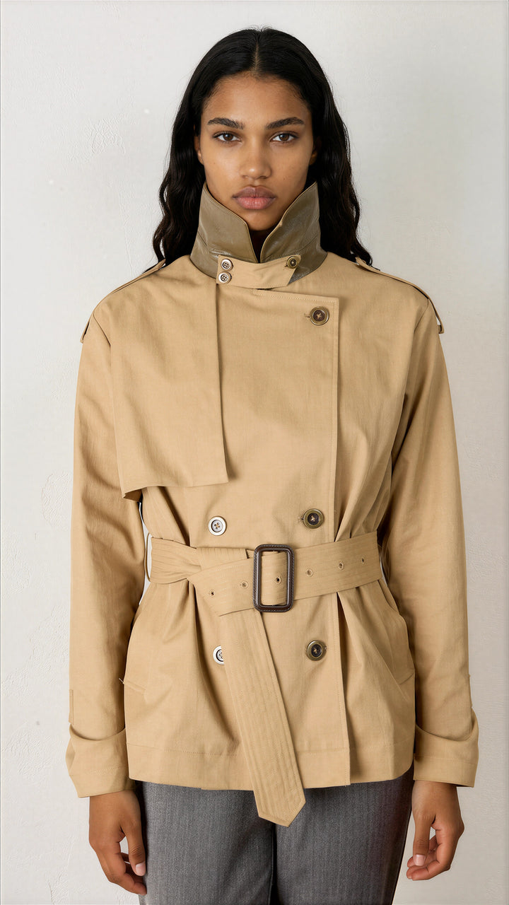 Trenchi Coat Camel