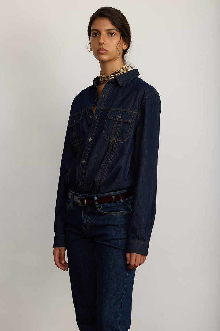 ARIZONA JEANS SHIRT RAW BLUE