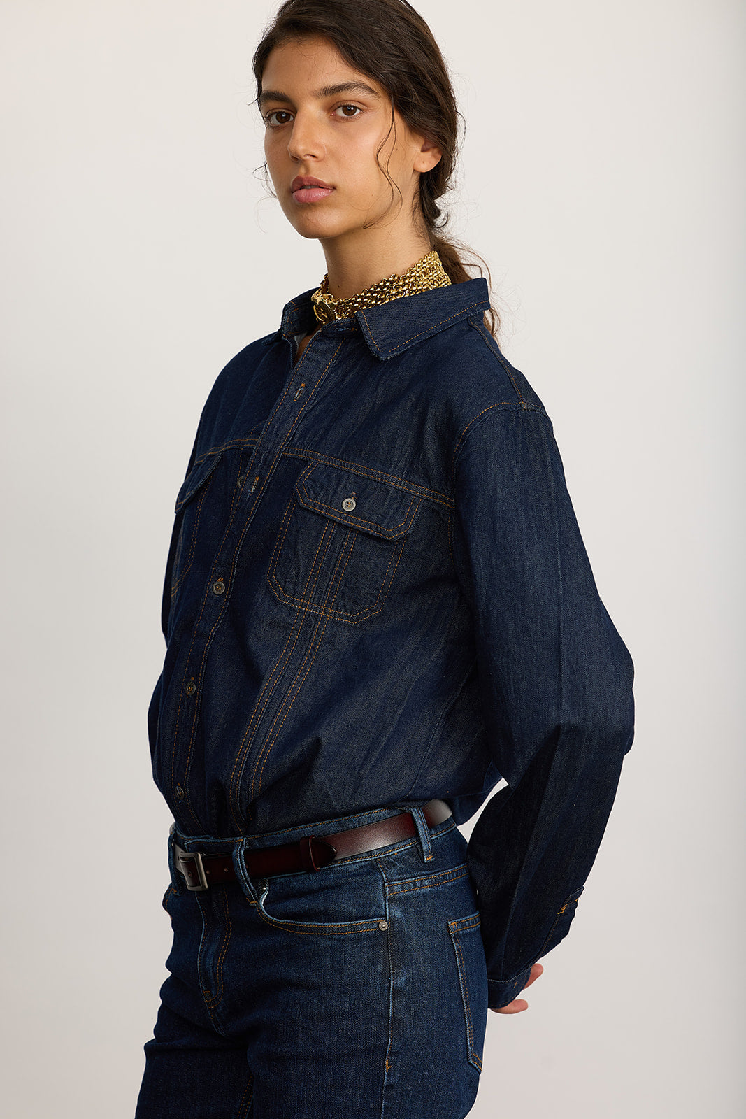 ARIZONA JEANS SHIRT RAW BLUE