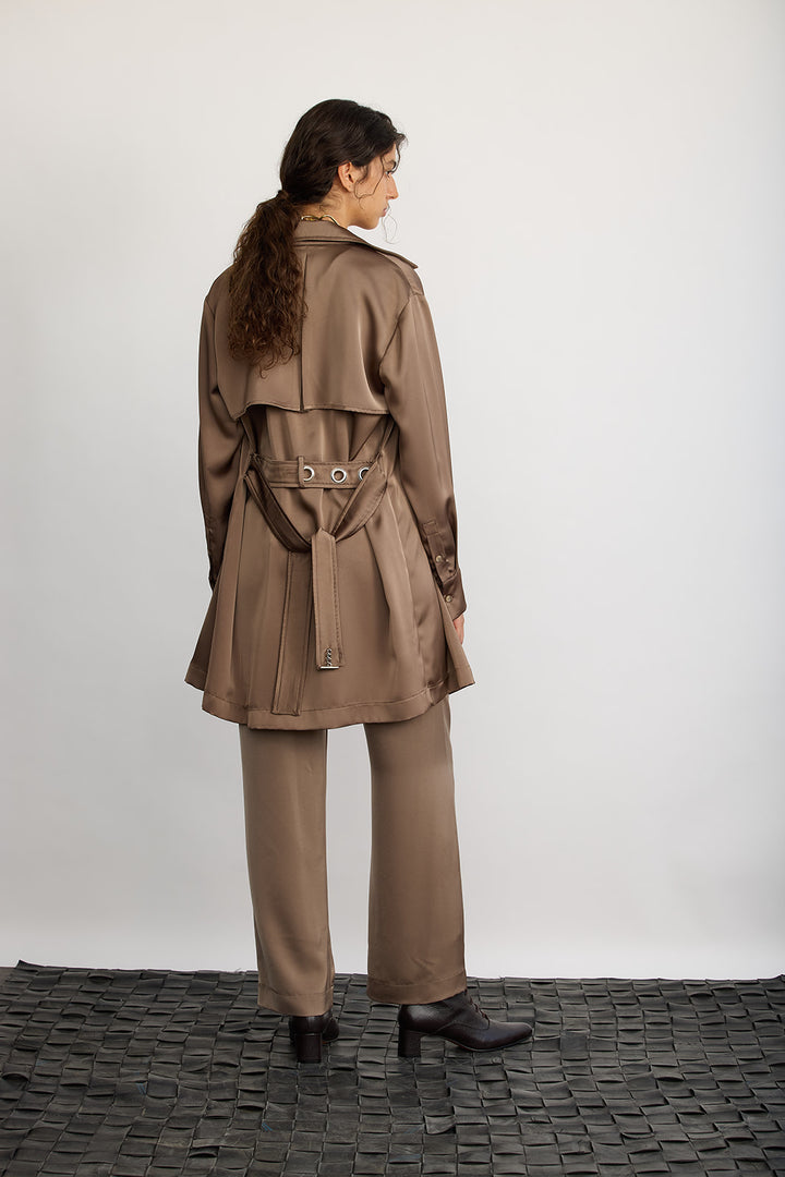 SUKI DRESS CAMEL