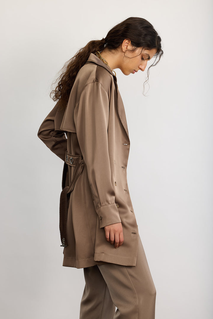 SUKI DRESS CAMEL