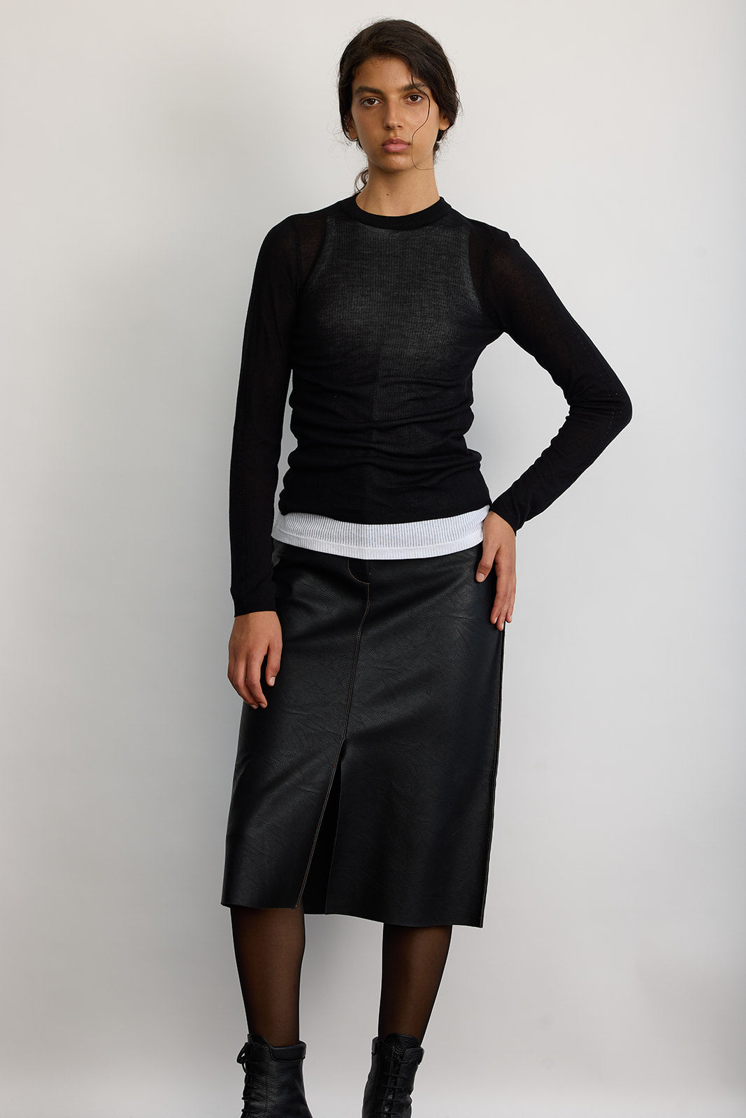 LILU SKIRT BLACK