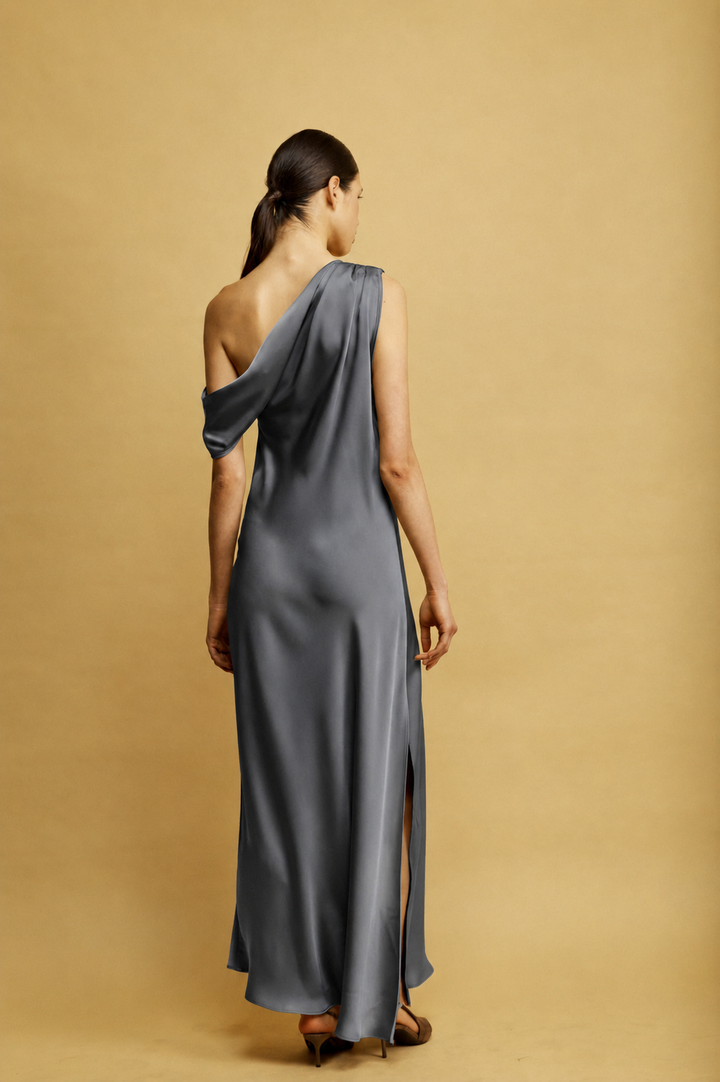 Stella Dress blue Grey