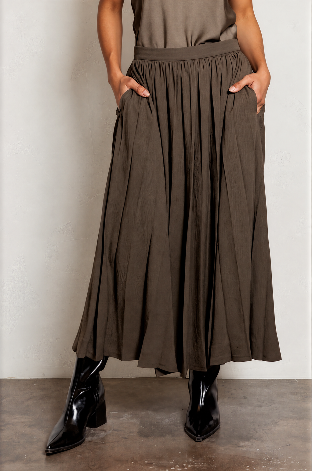 Viola Skirt Brown