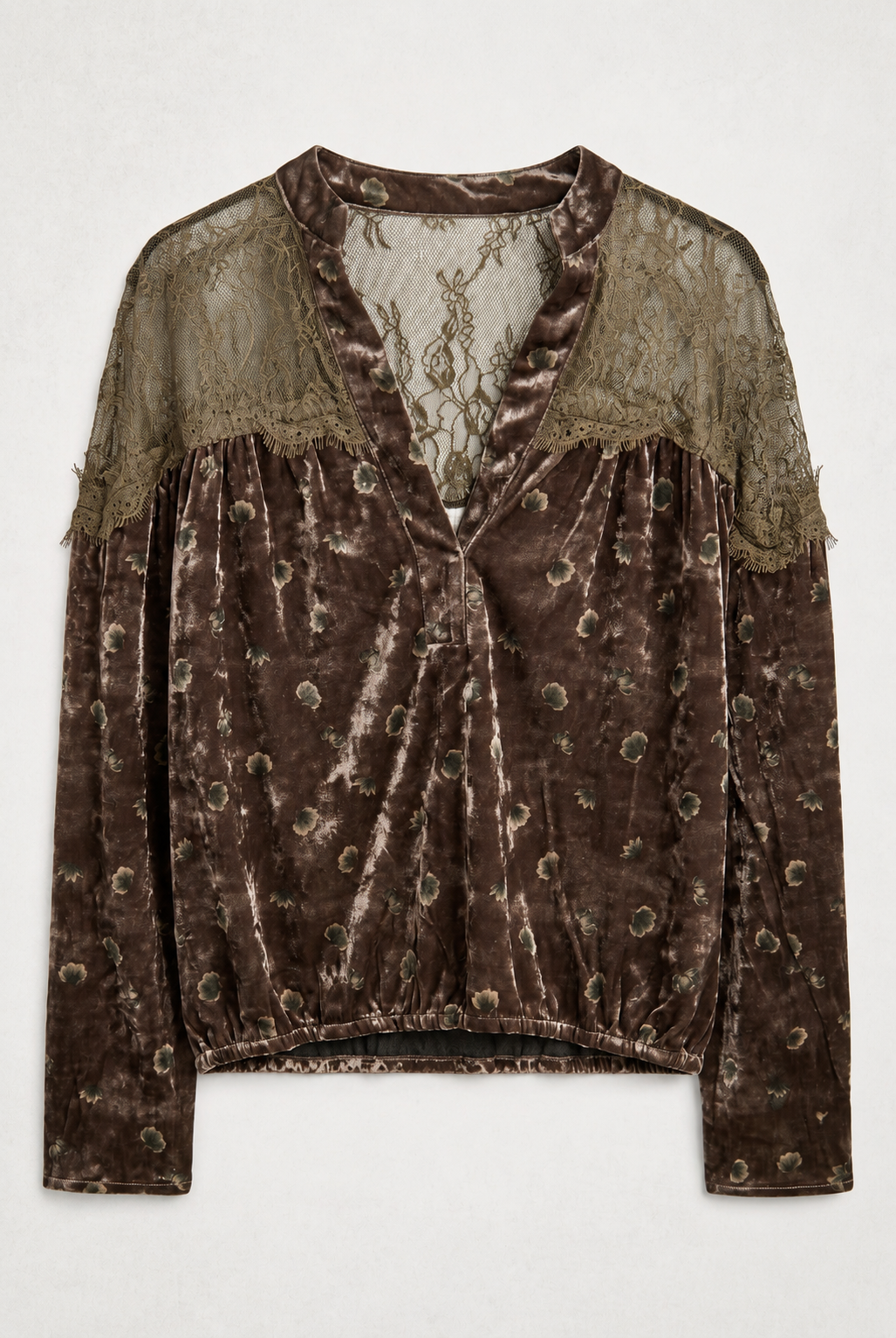 Velvet Top Olive
