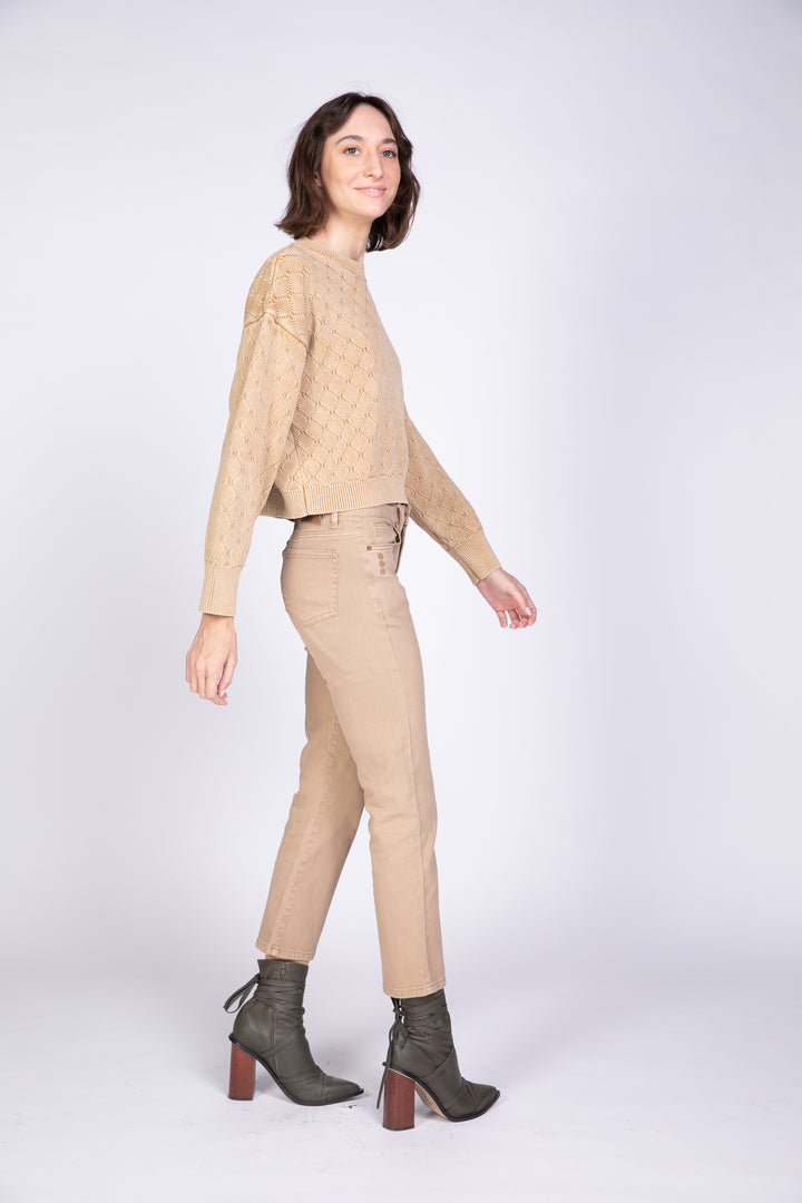 Chloe Denim Camel