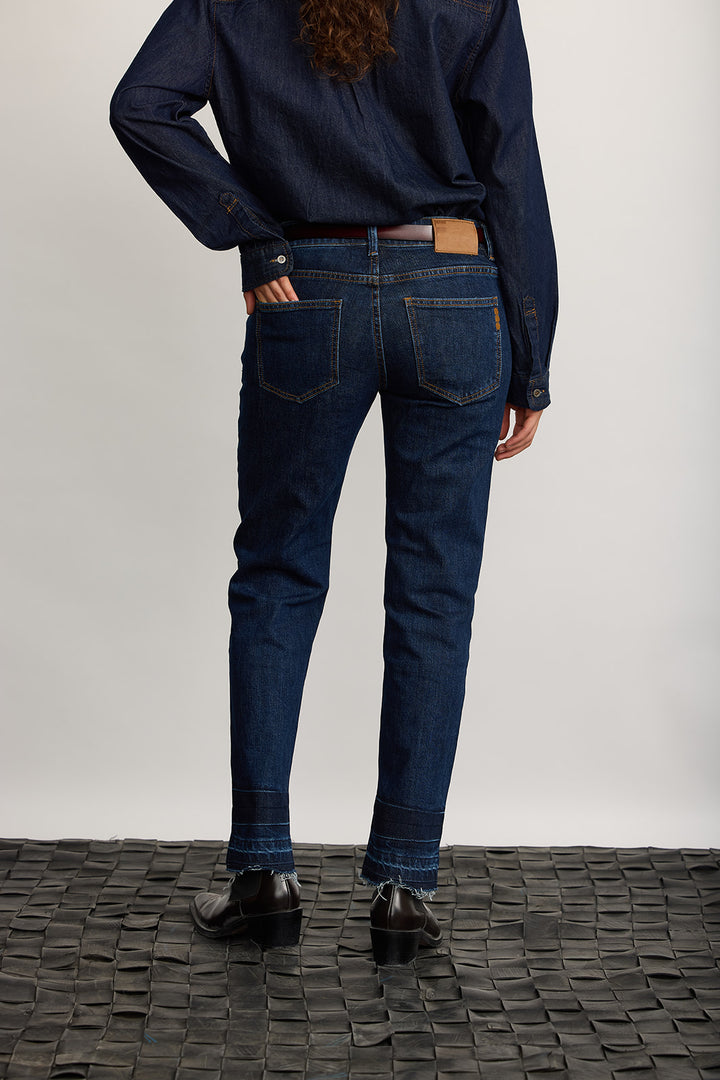 ISLA JEANS RAW BLUE