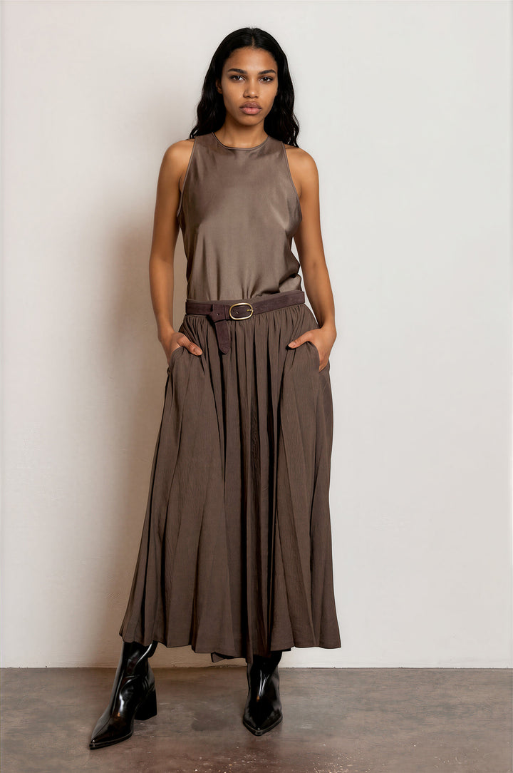 Viola Skirt Brown