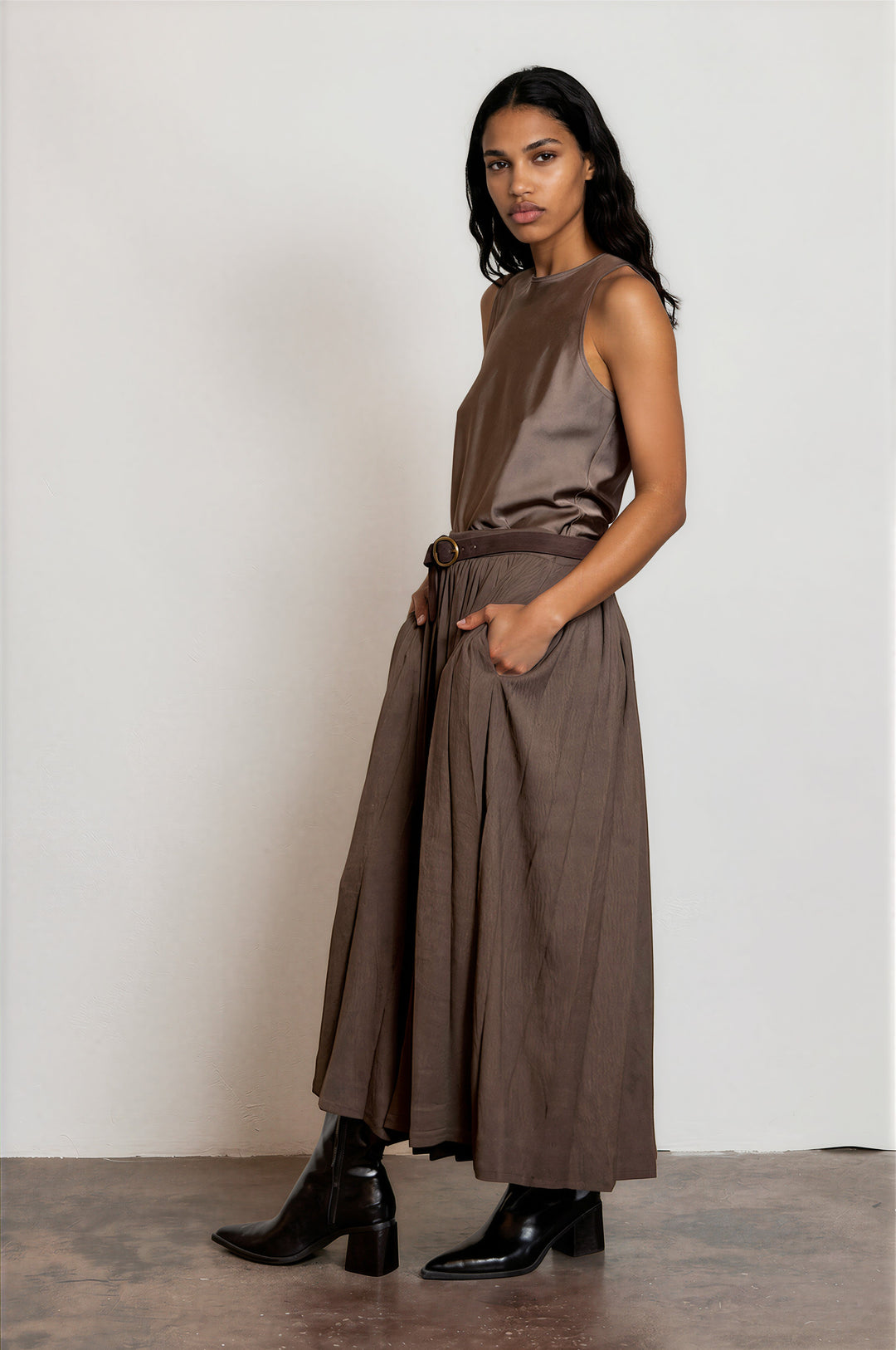 Viola Skirt Brown