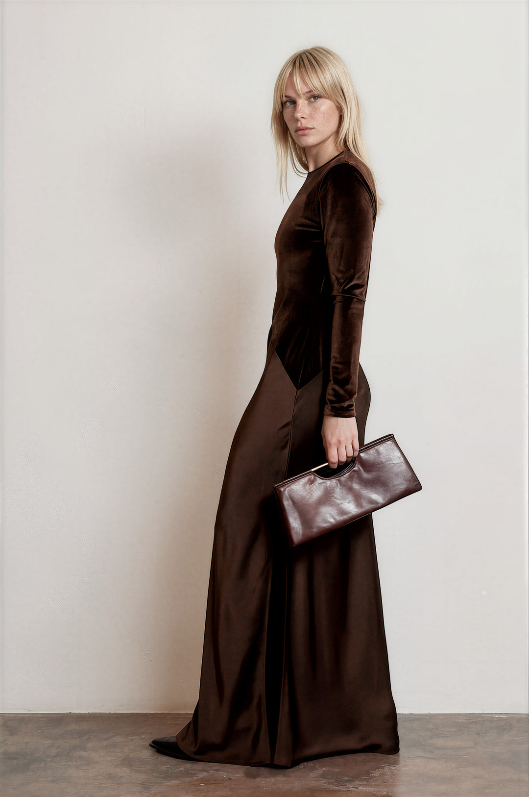 Adele Dress Brown