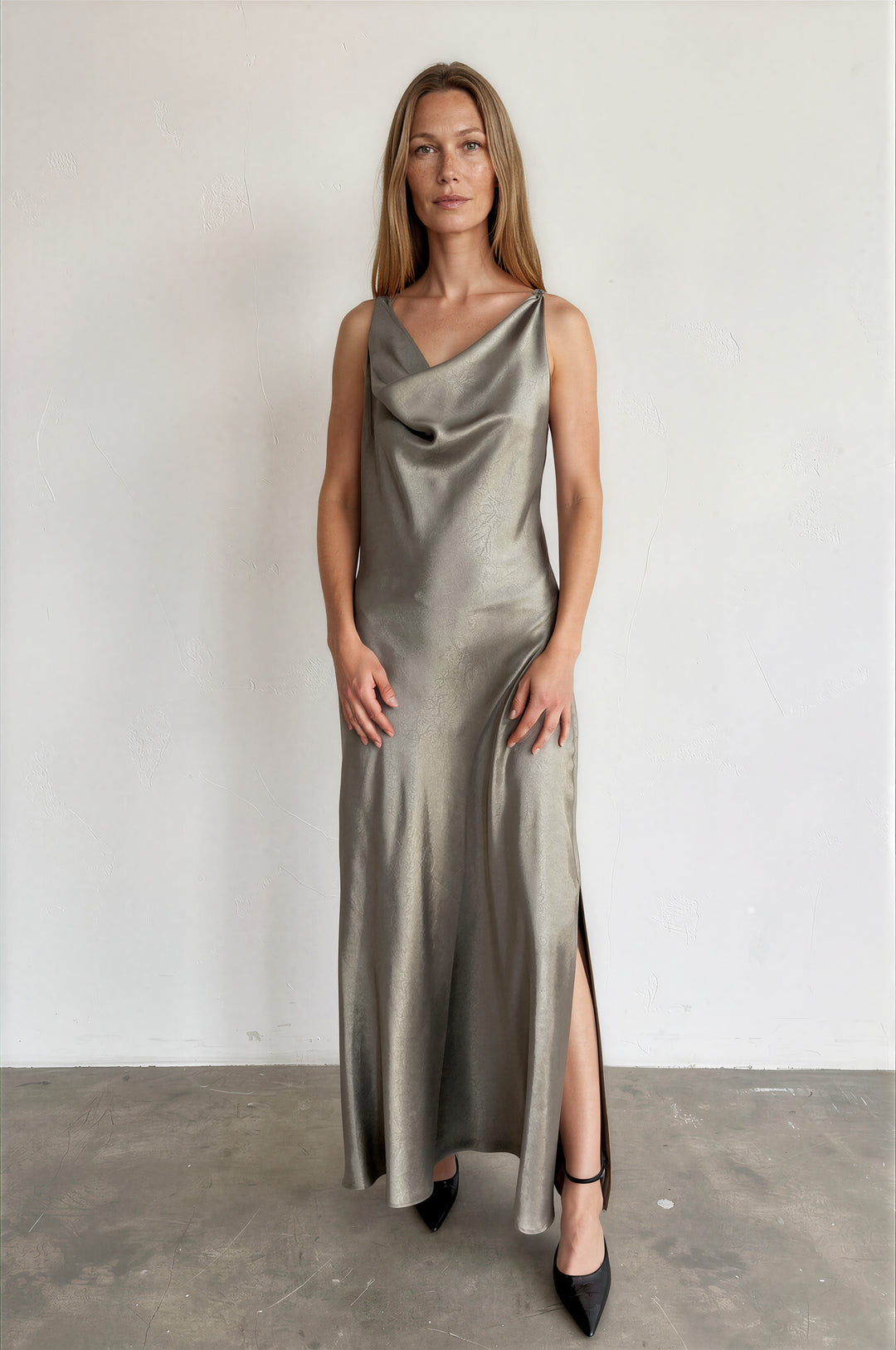 Agnes Dress Grey