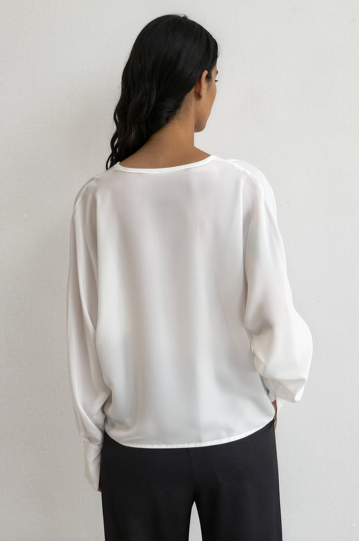 Yolan Top White