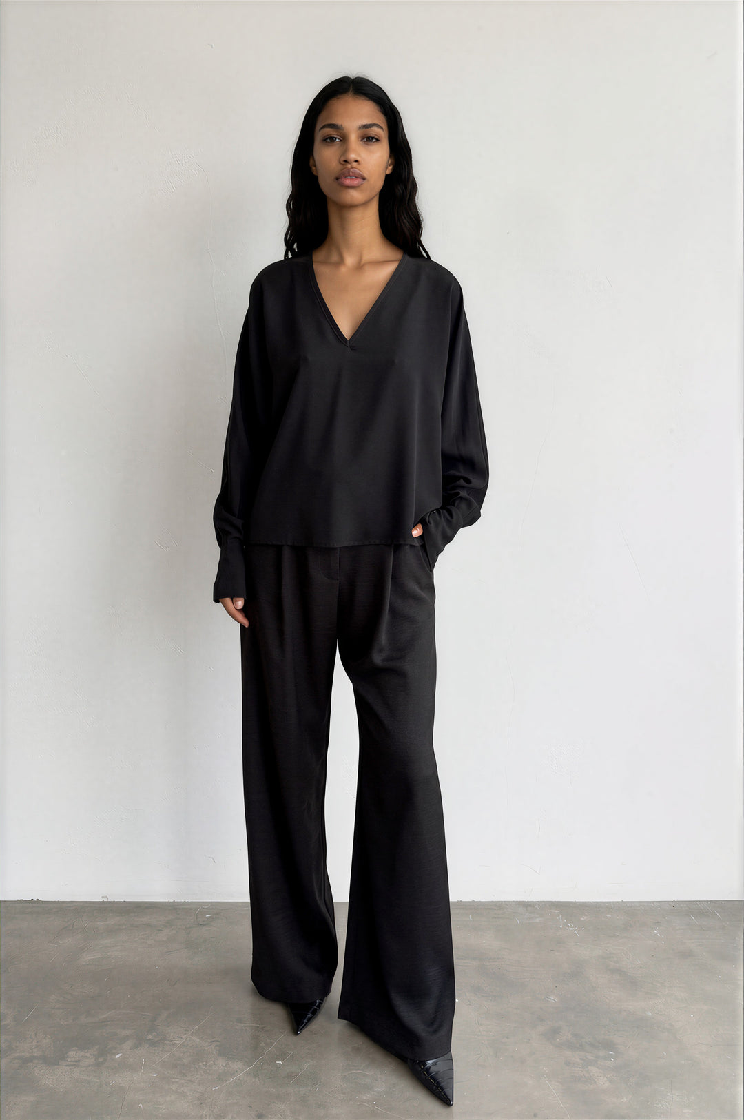 Yolan Top Black