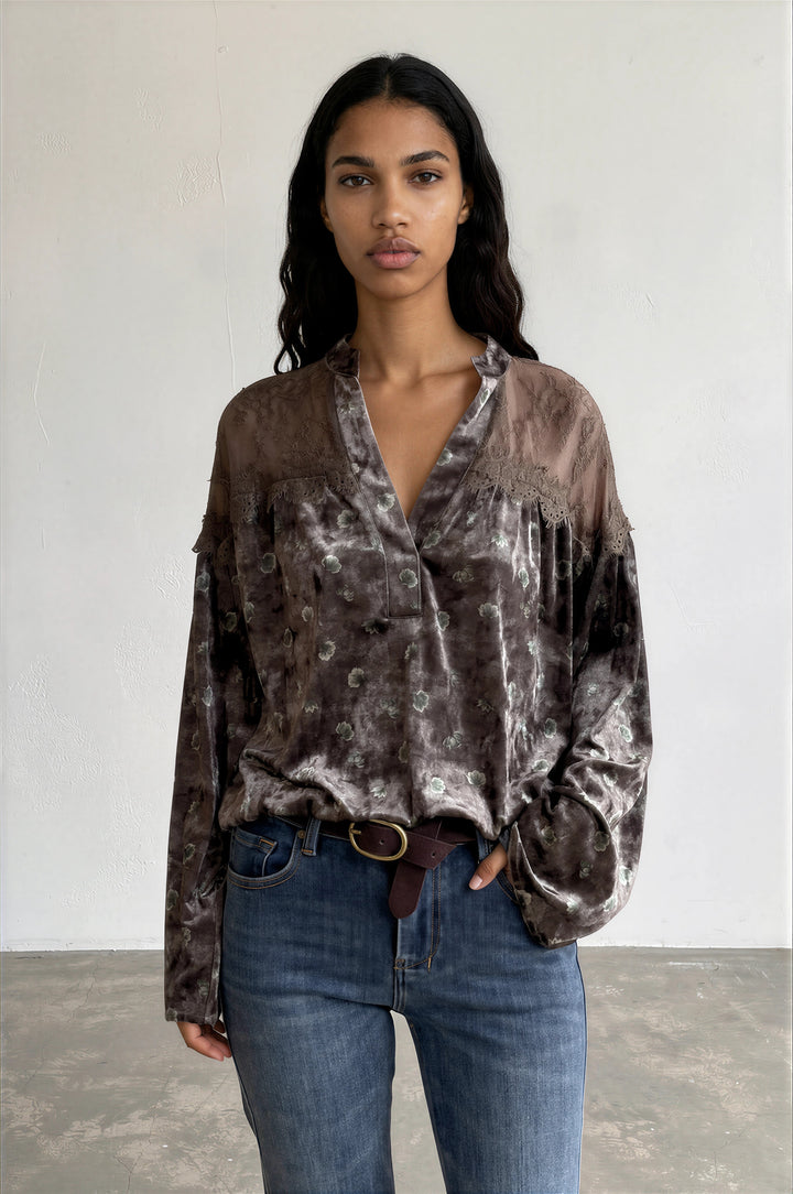 Velvet Top Olive