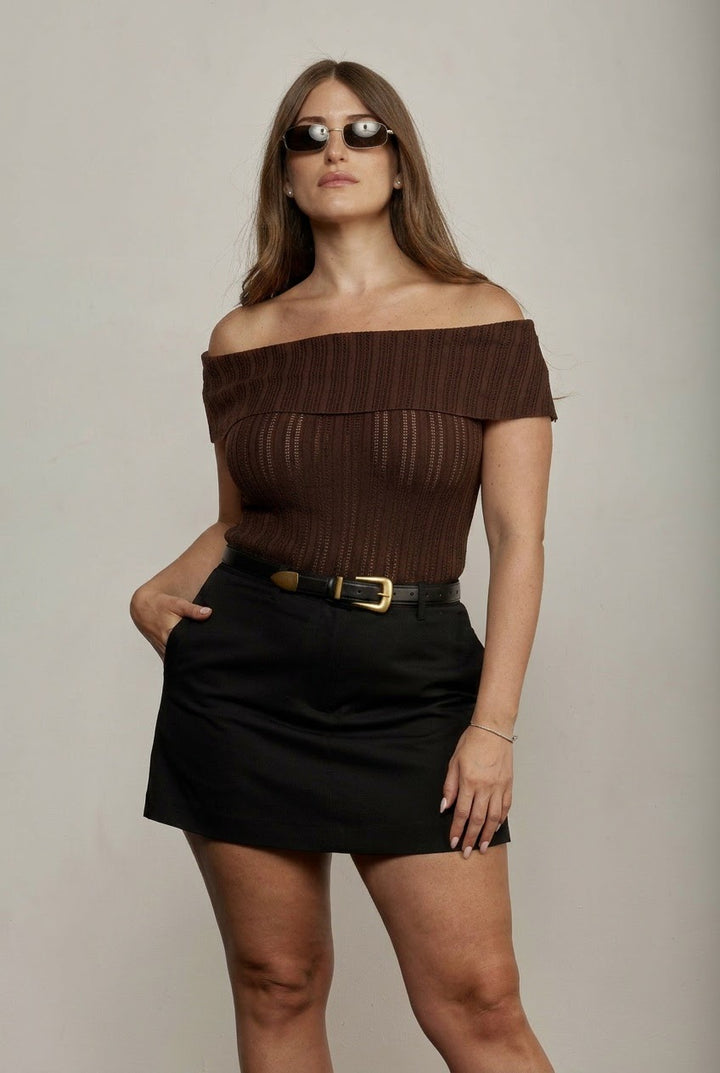 Tina Top Brown