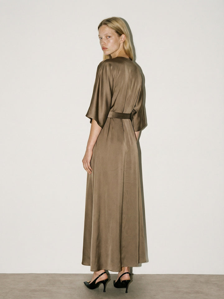 Juno Dress Brown