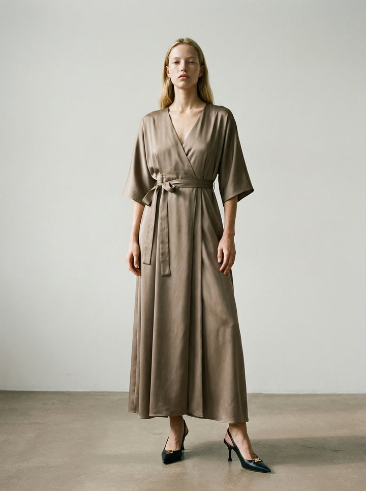 Juno Dress Brown