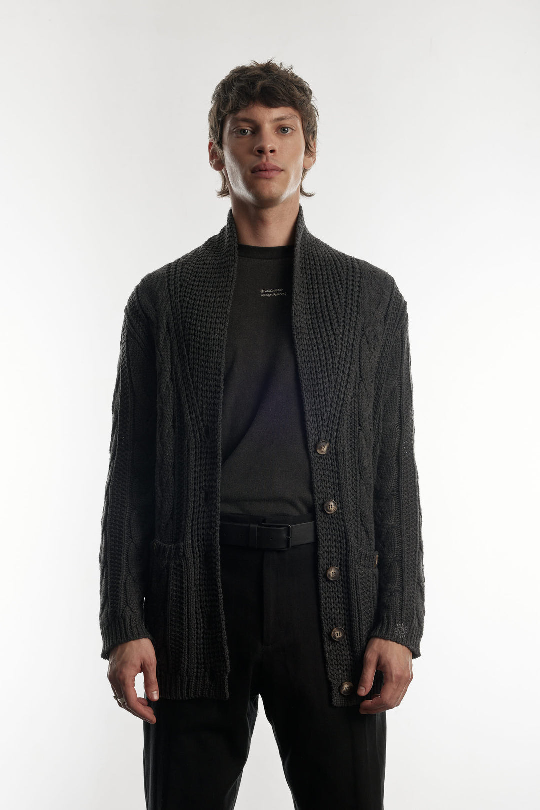 Fredrick Cardigan Grey