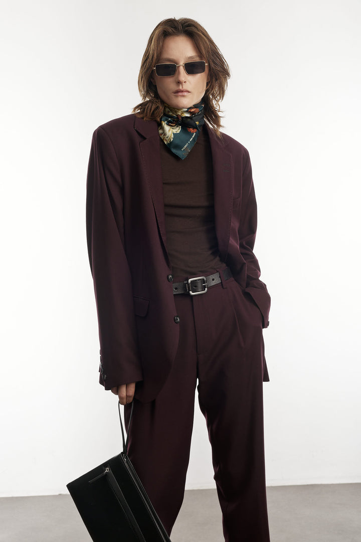 Humphrey Jacket Burgundy