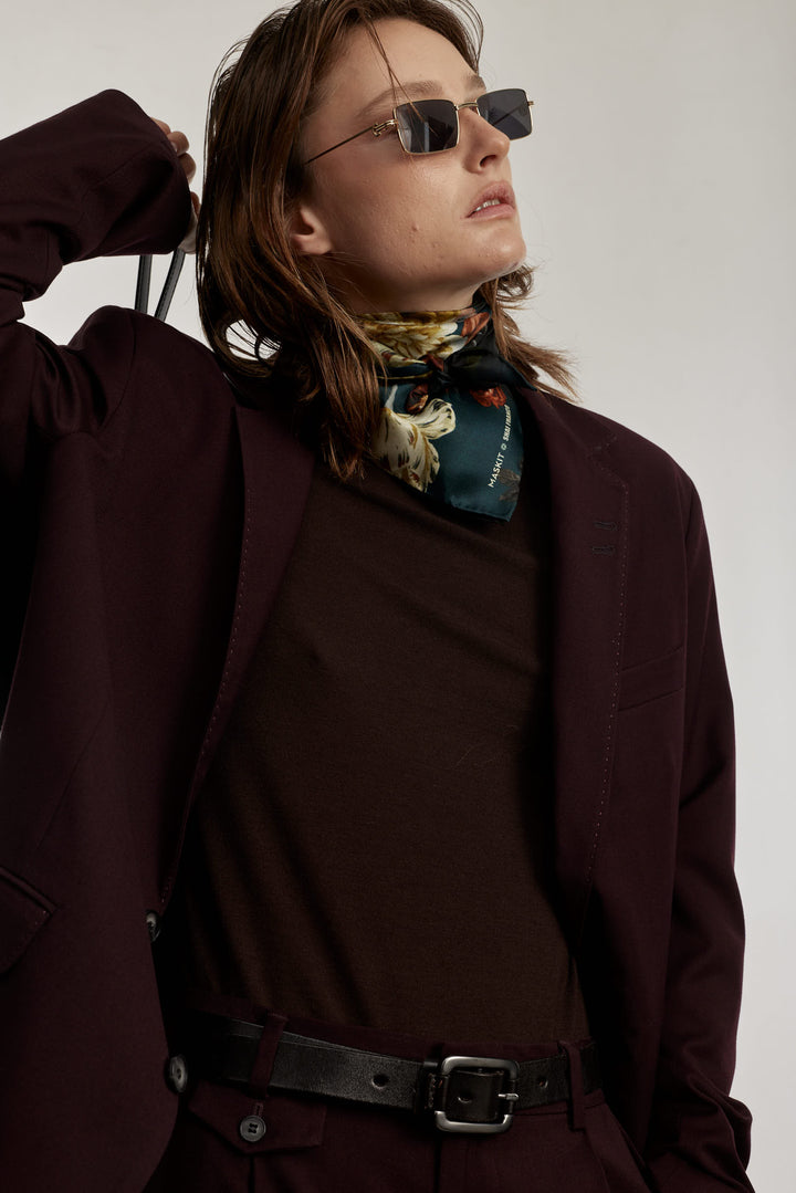 Blossom Silk Scarf Multicolor