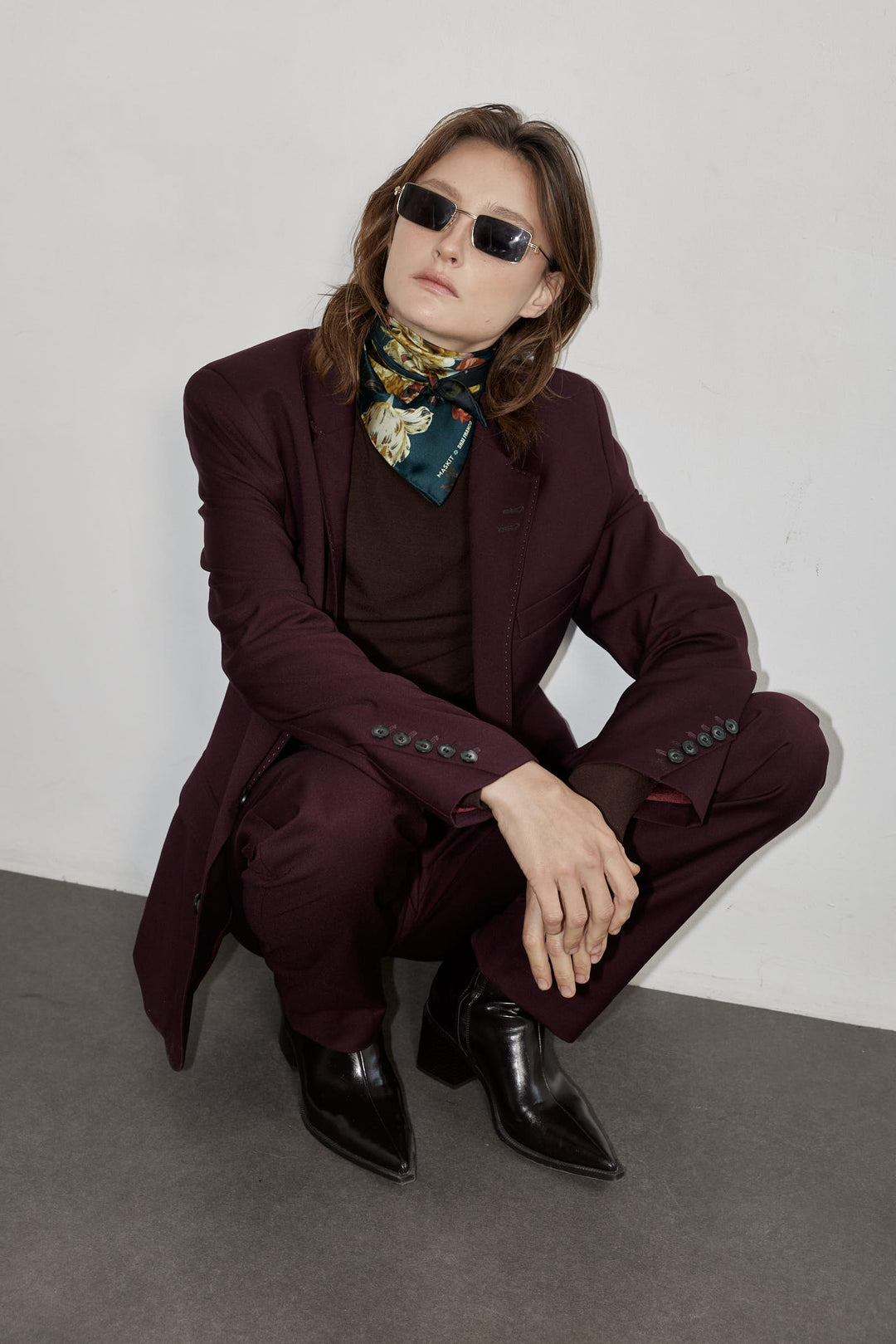 Marlon Burgundy Pants