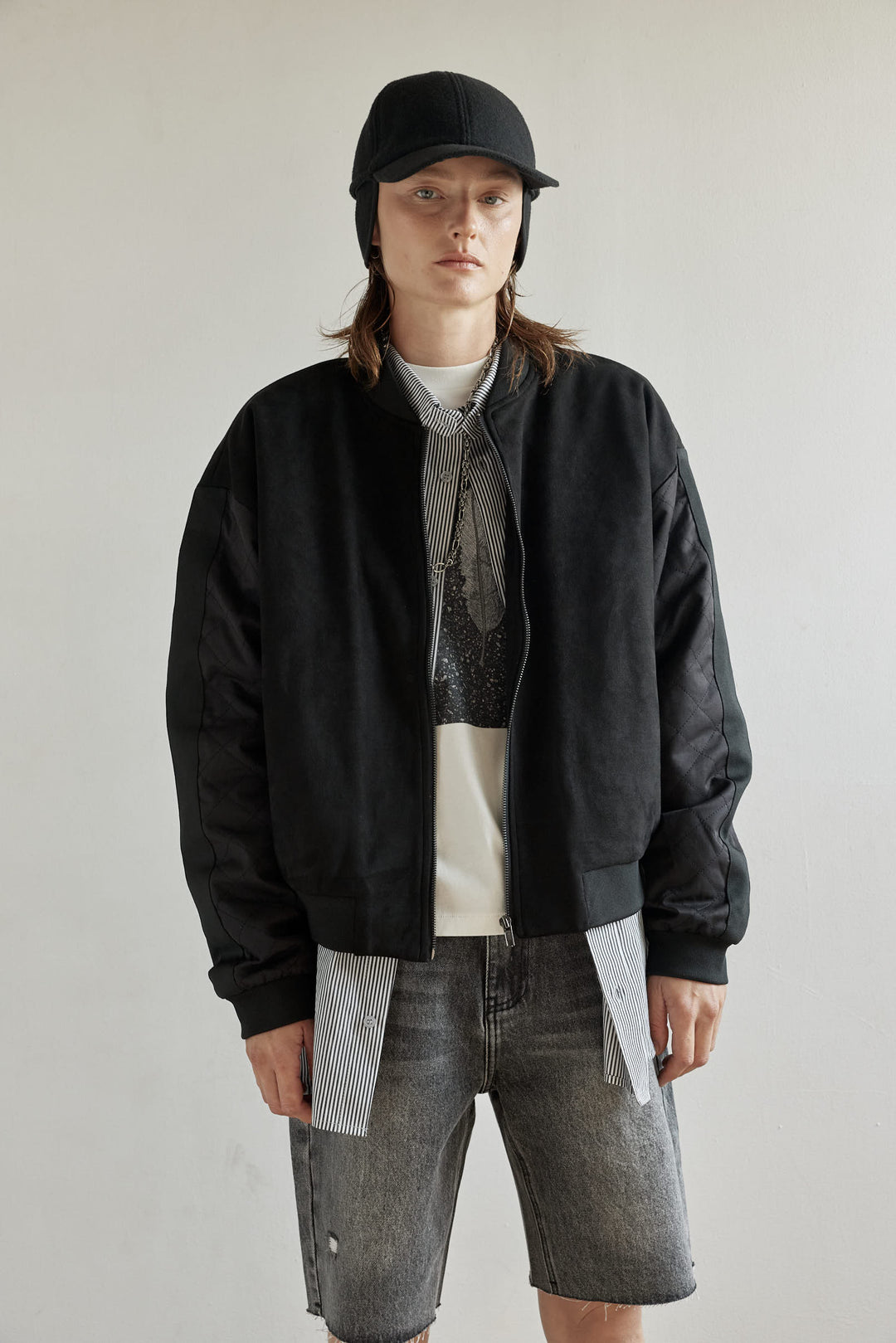 Moris Bomber Black