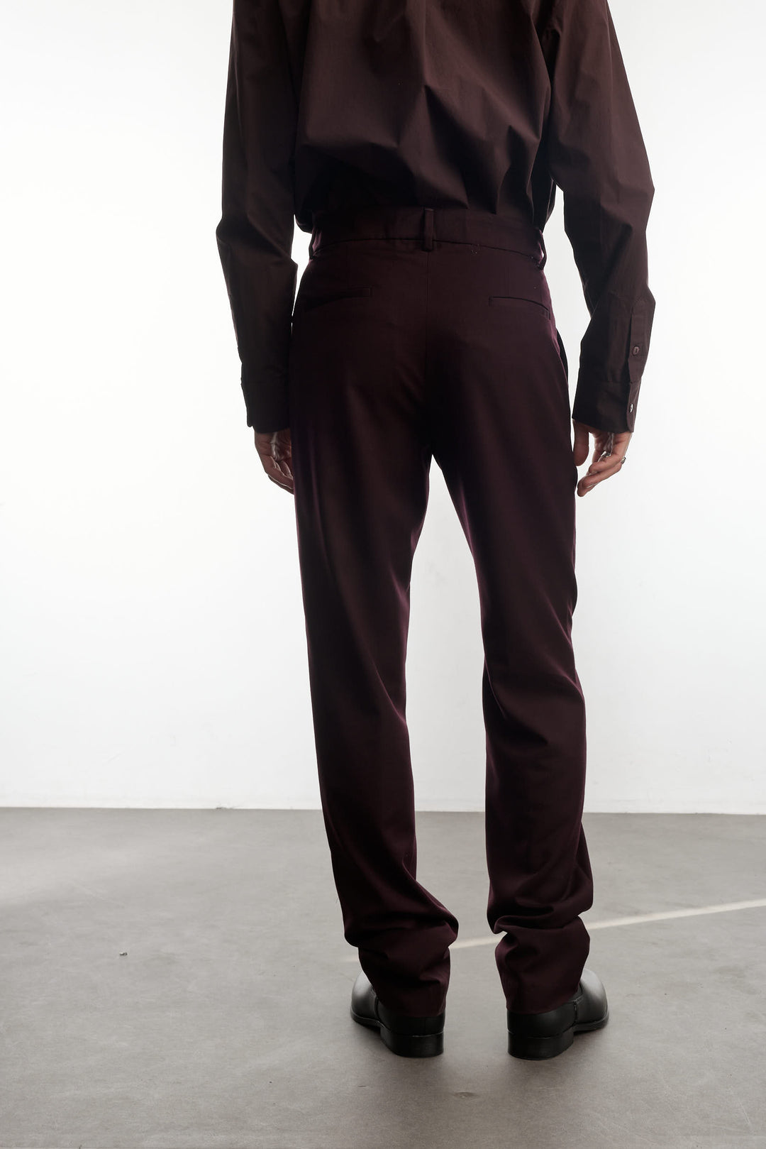 Marlon Burgundy Pants