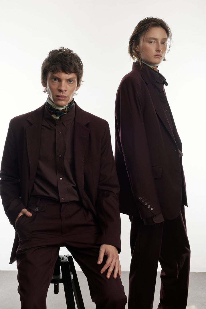 Humphrey Jacket Burgundy