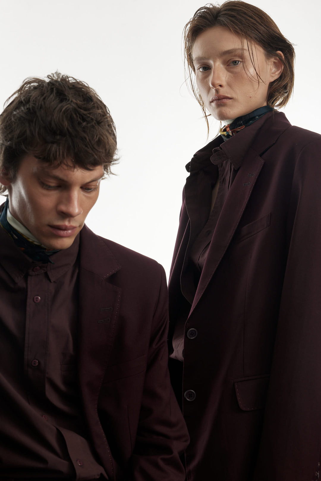 Clark Shirt Burgundy