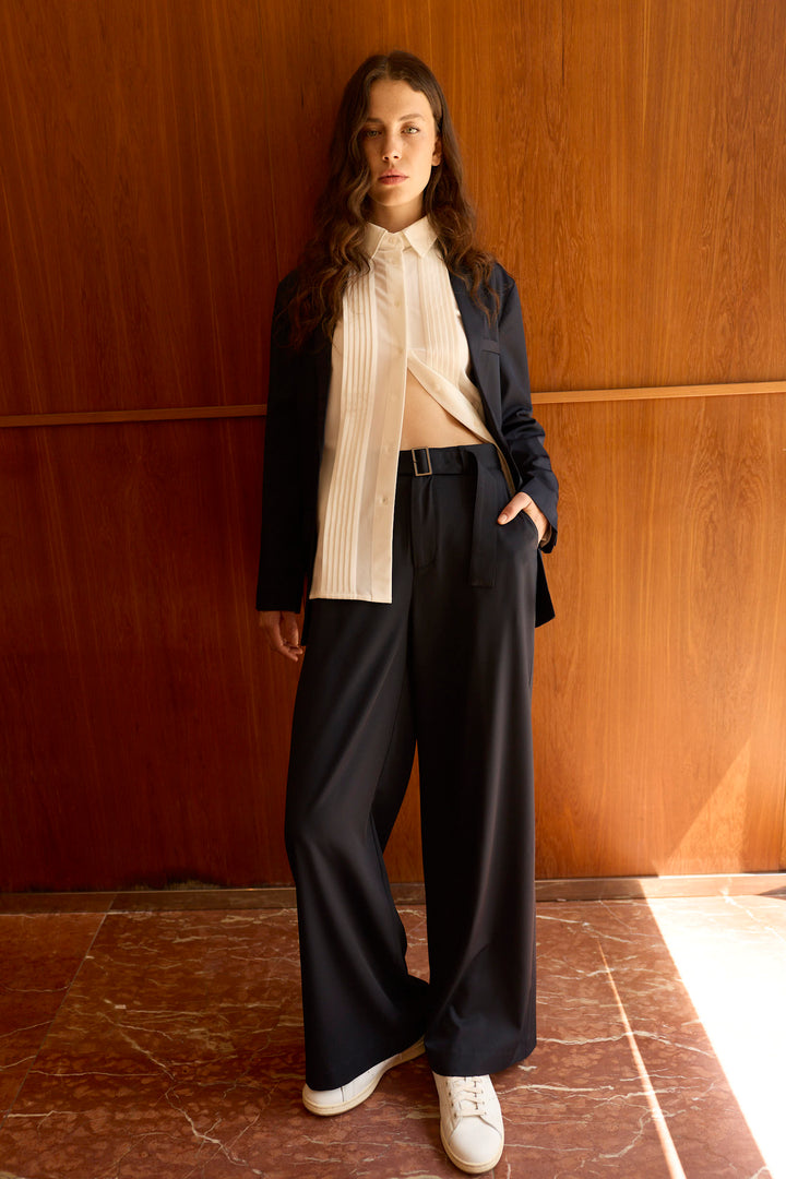 Nikola Pant Navy