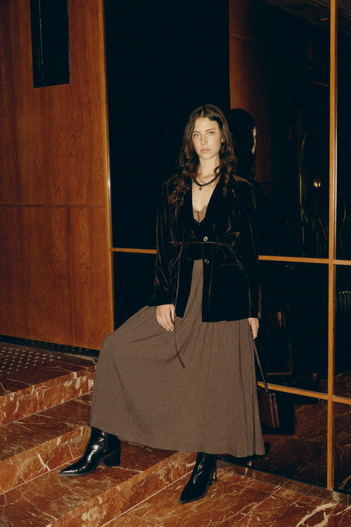 Viola Skirt Brown