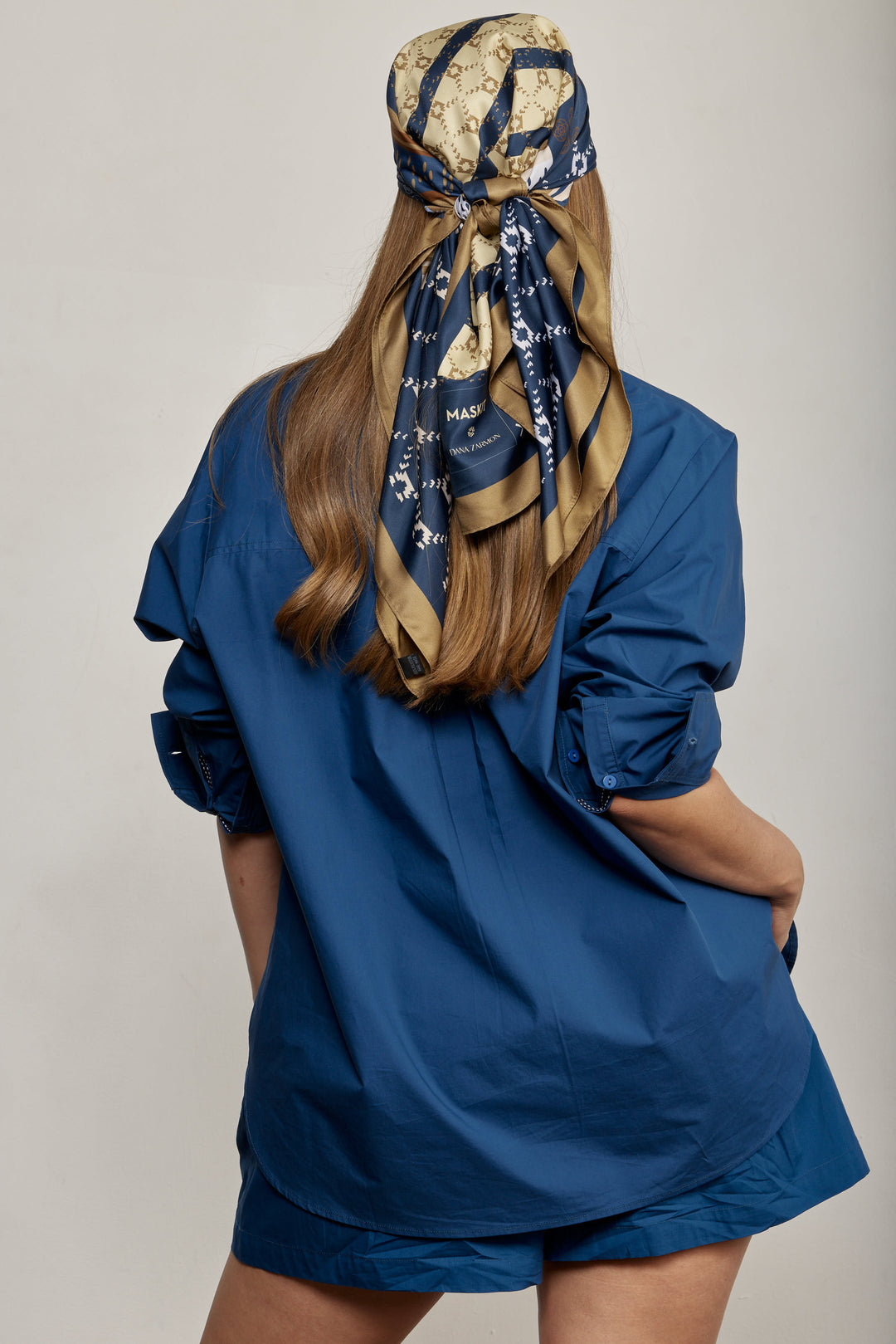 Alma Scarf Blue