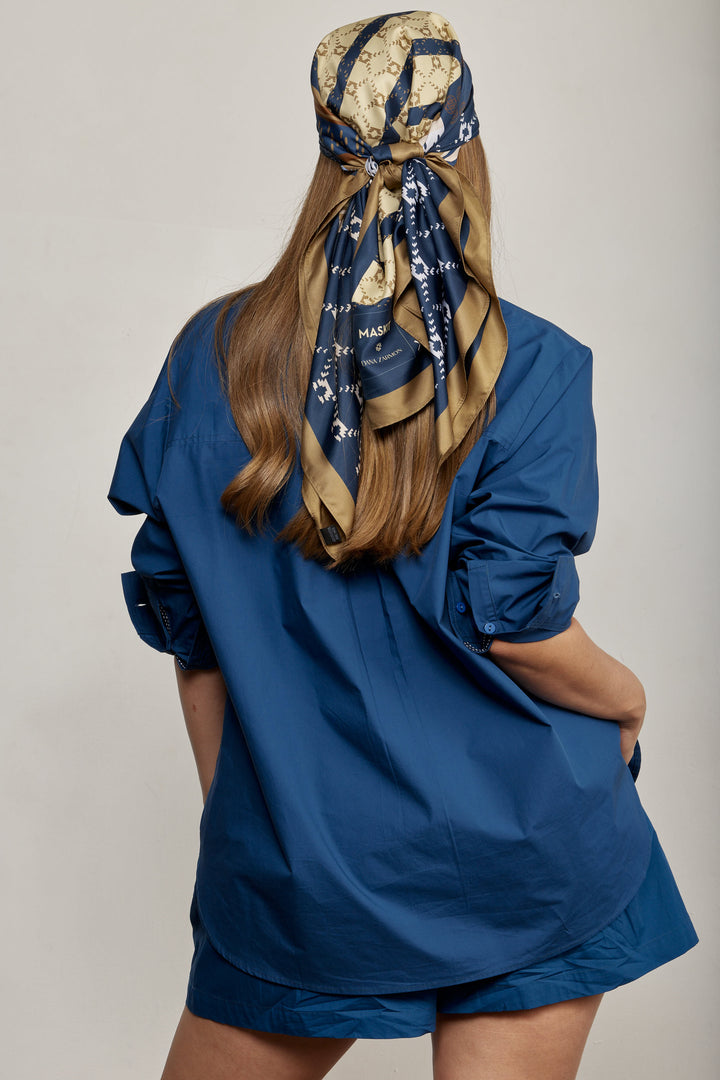 Alma Scarf Blue