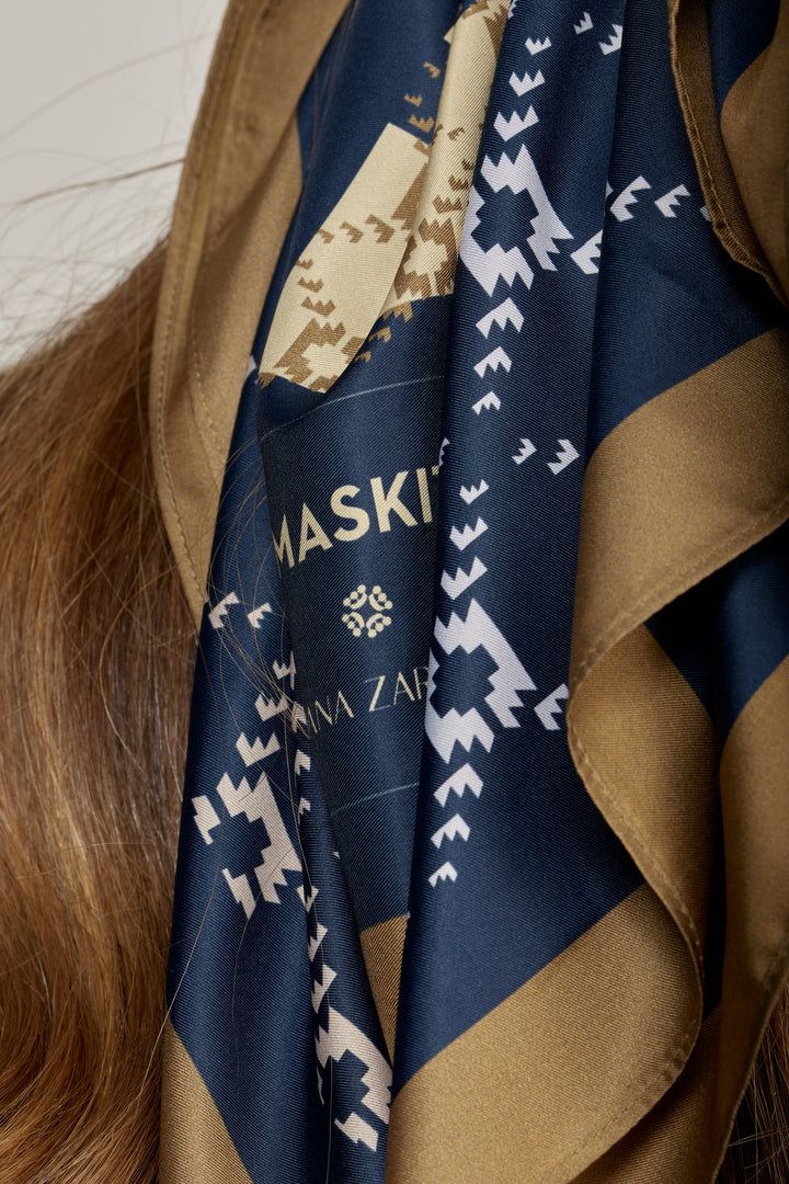 Alma Scarf Blue