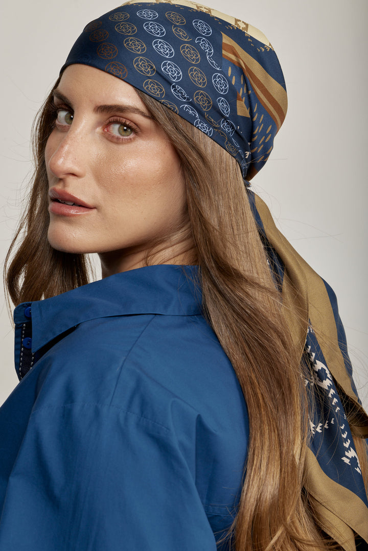 Alma Scarf Blue