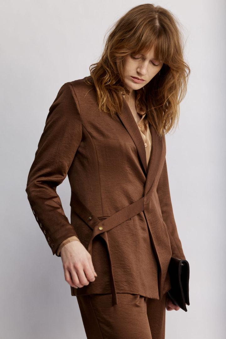 Georgina Jacket Brown