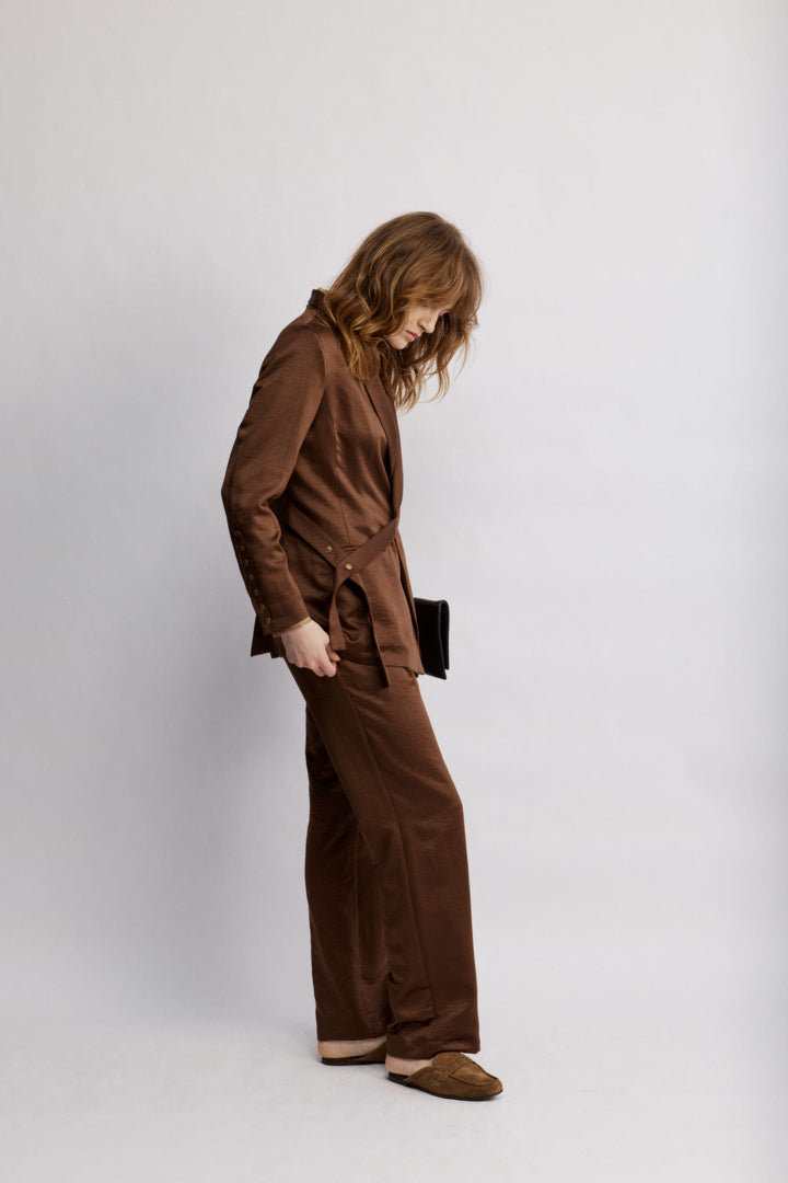 Carla Pants Brown