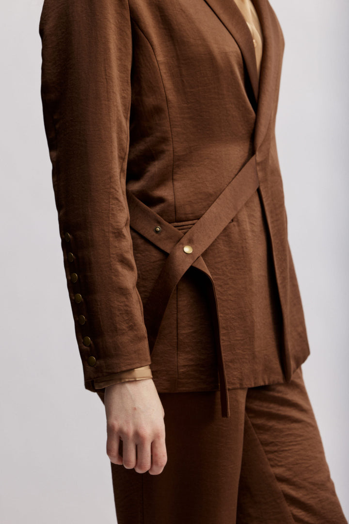 Georgina Jacket Brown