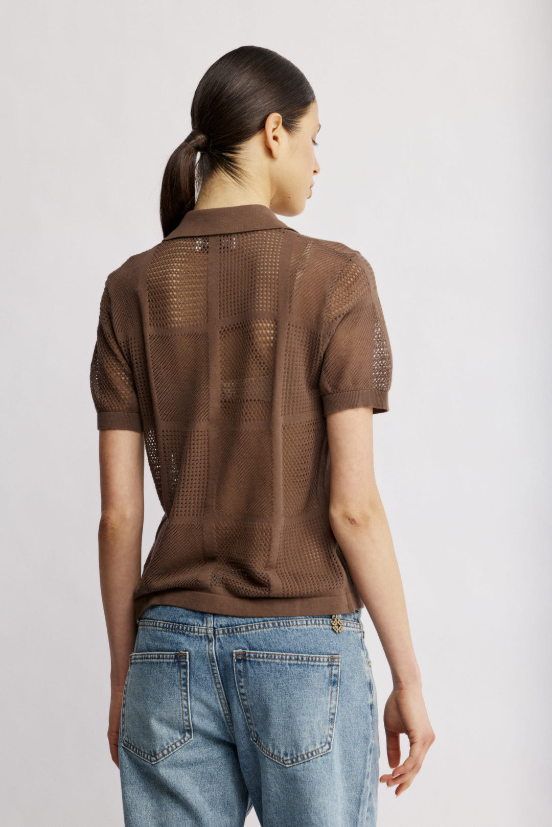 Maui Knit Top Brown