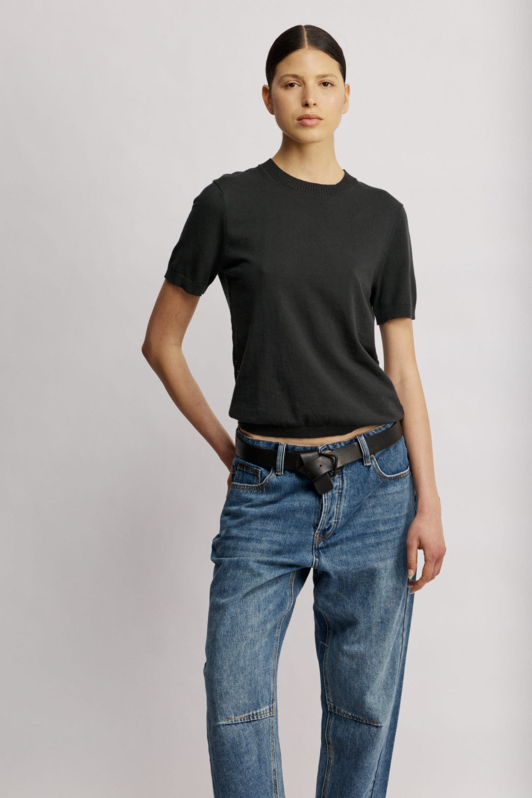 Bali Knit Top Dark Navy