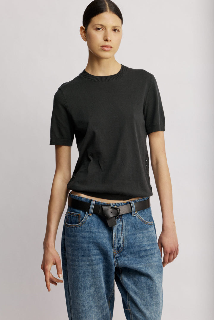 Bali Knit Top Dark Navy