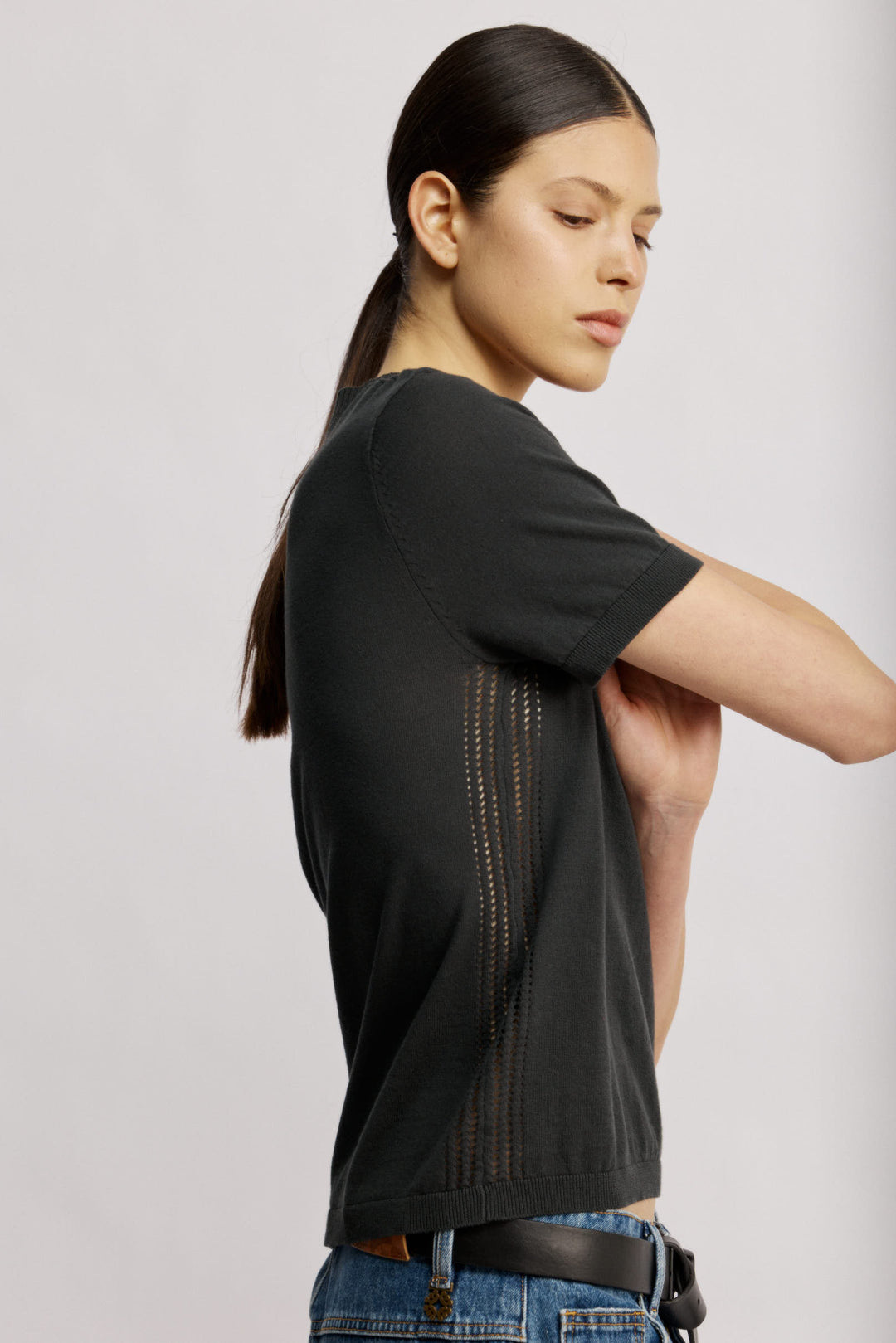 Bali Knit Top Dark Navy