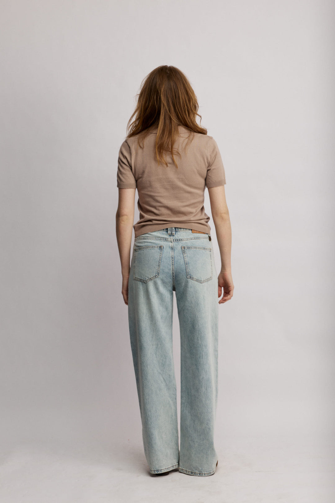 Polynesia Polo Top Blush